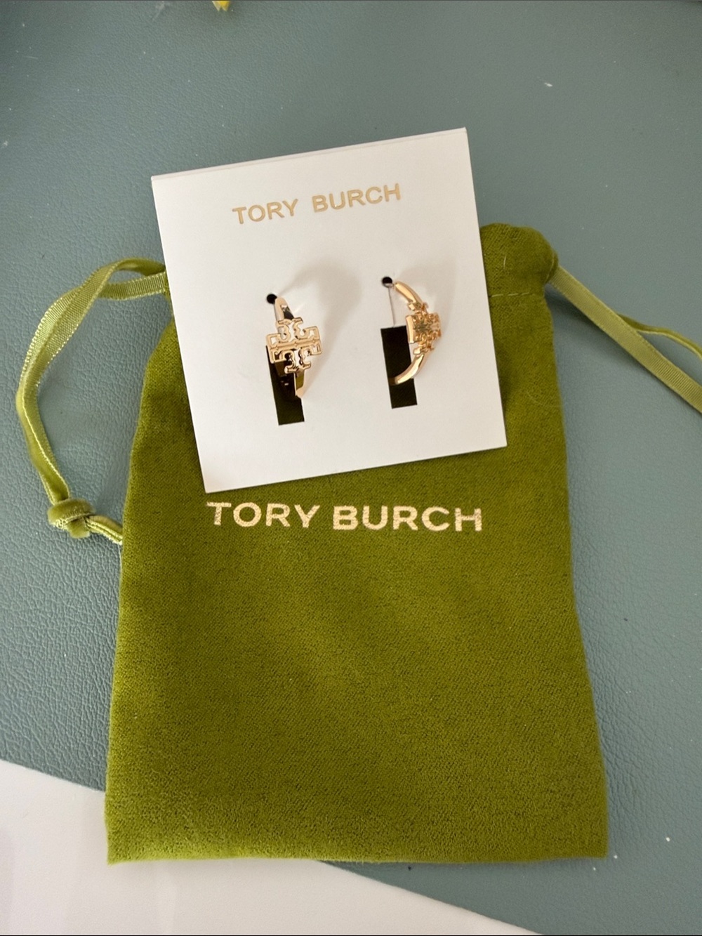 NWT Tory Burch hoop earrings